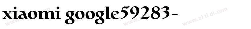 xiaomi google59283字体转换